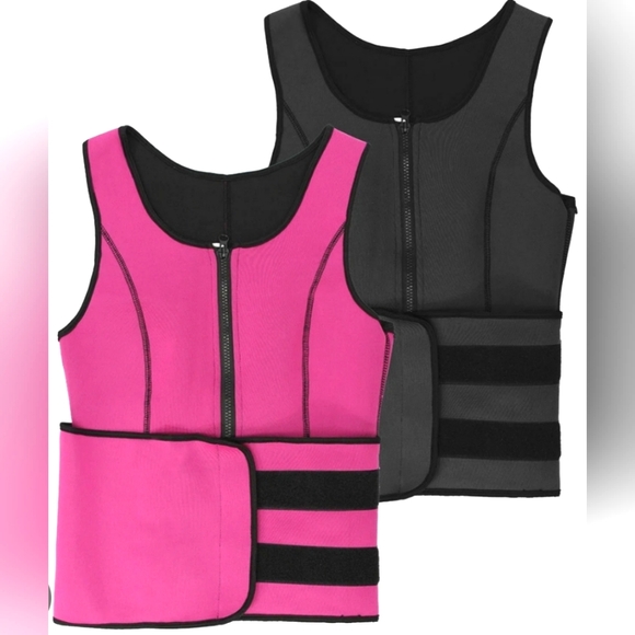 New Perfect Sculpt Sweat Vest Waist Trainer Neoprene - Picture 2 of 8